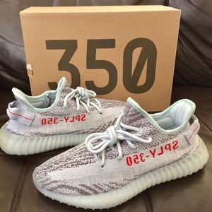 Blue Tint Yeezys